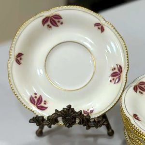 Set Of 12 Castleton Fine China Jubilee Bread &Butter plate. 6”3/8